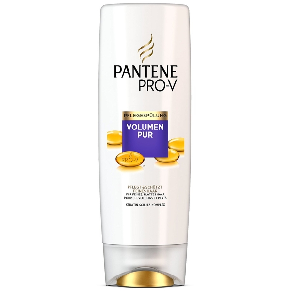 6er Pantene Pro-V Pflegespülung Volumen Pur für feines Haar, 6x250 ml
